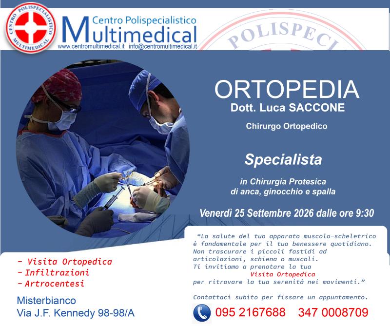ORTOPEDIA E CHIRURGIA ORTOPEDICA